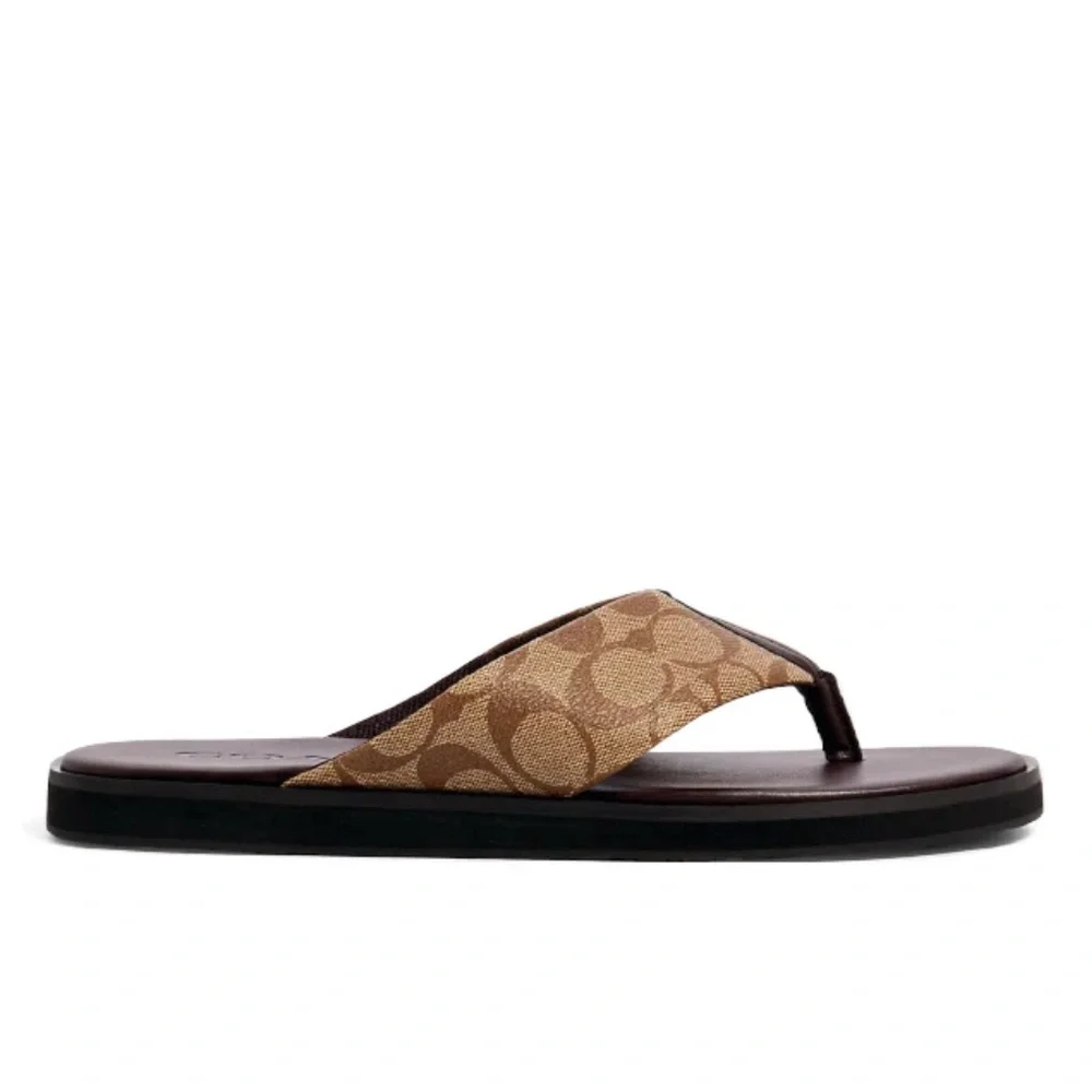Coach Flip Flop In Signature Canvas (Men’s) - Picture 2 of 4